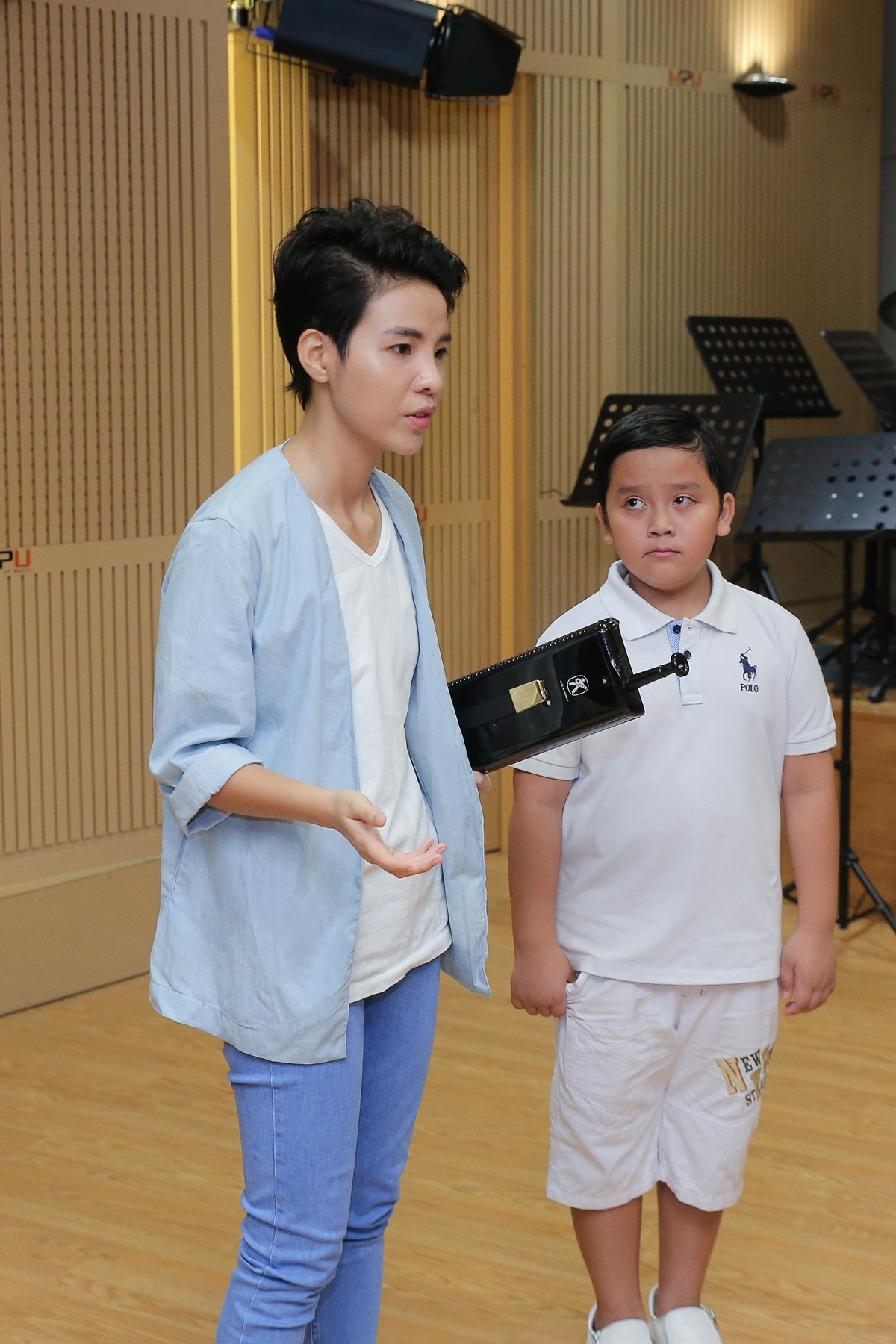 Team Vu Cat Tuong The Voice Kids anh 3