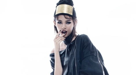 Phi Phuong Anh lot xac sau khi dang quang The Face hinh anh