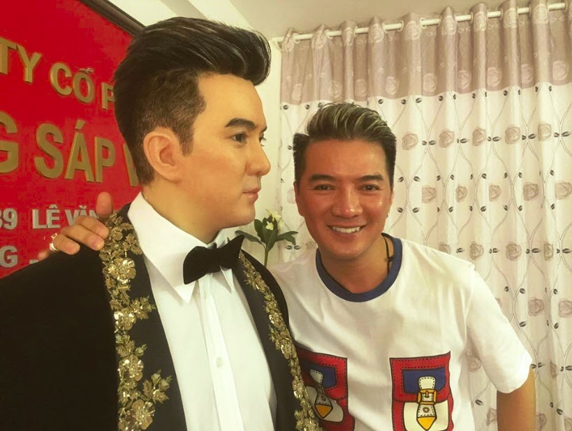 Tượng sáp Đàm Vĩnh Hưng ảnh 2 Tuong sap Dam Vinh Hung anh 2