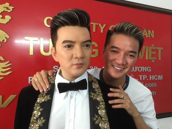 Dam Vinh Hung khoe tuong sap giong het nguoi that hinh anh