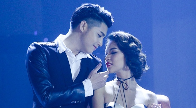 Noo Phuoc Thinh tinh cam voi Phi Phuong Anh The Face hinh anh