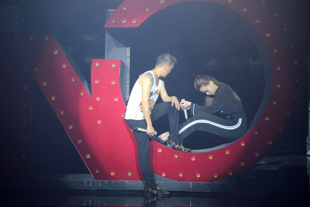 Tong duyet live show Dam Vinh Hung anh 4