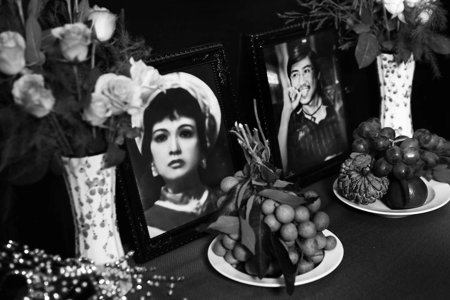 Dam Vinh Hung tho di anh co nghe si Thanh Nga,  Huynh Phuc Dien anh 1