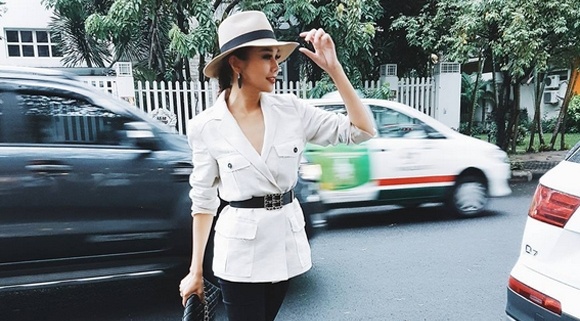 Thanh Hang xung danh nu hoang hang hieu hinh anh