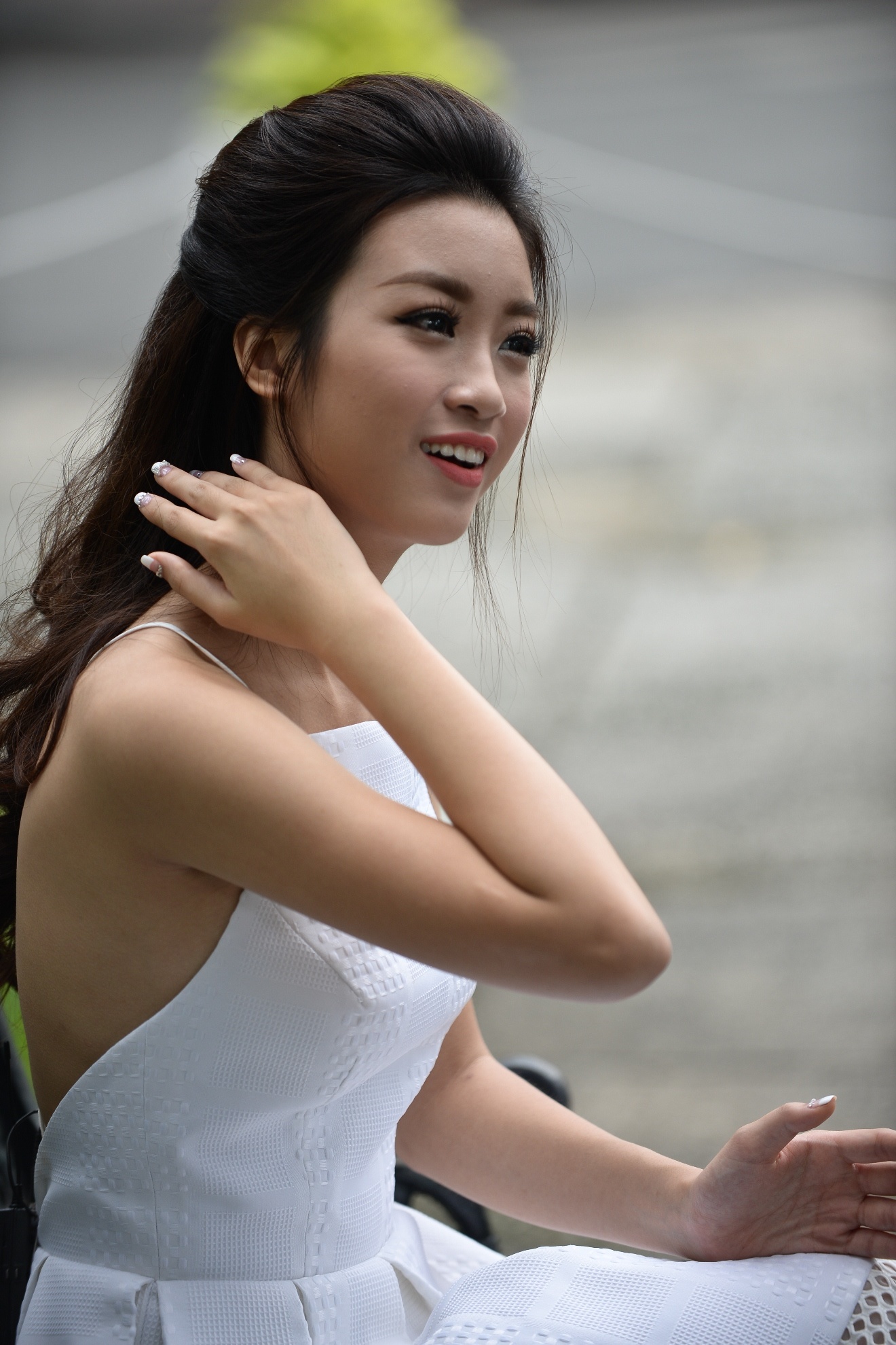 Hoa hau My Linh do dang cung a hau Thanh Tu anh 2