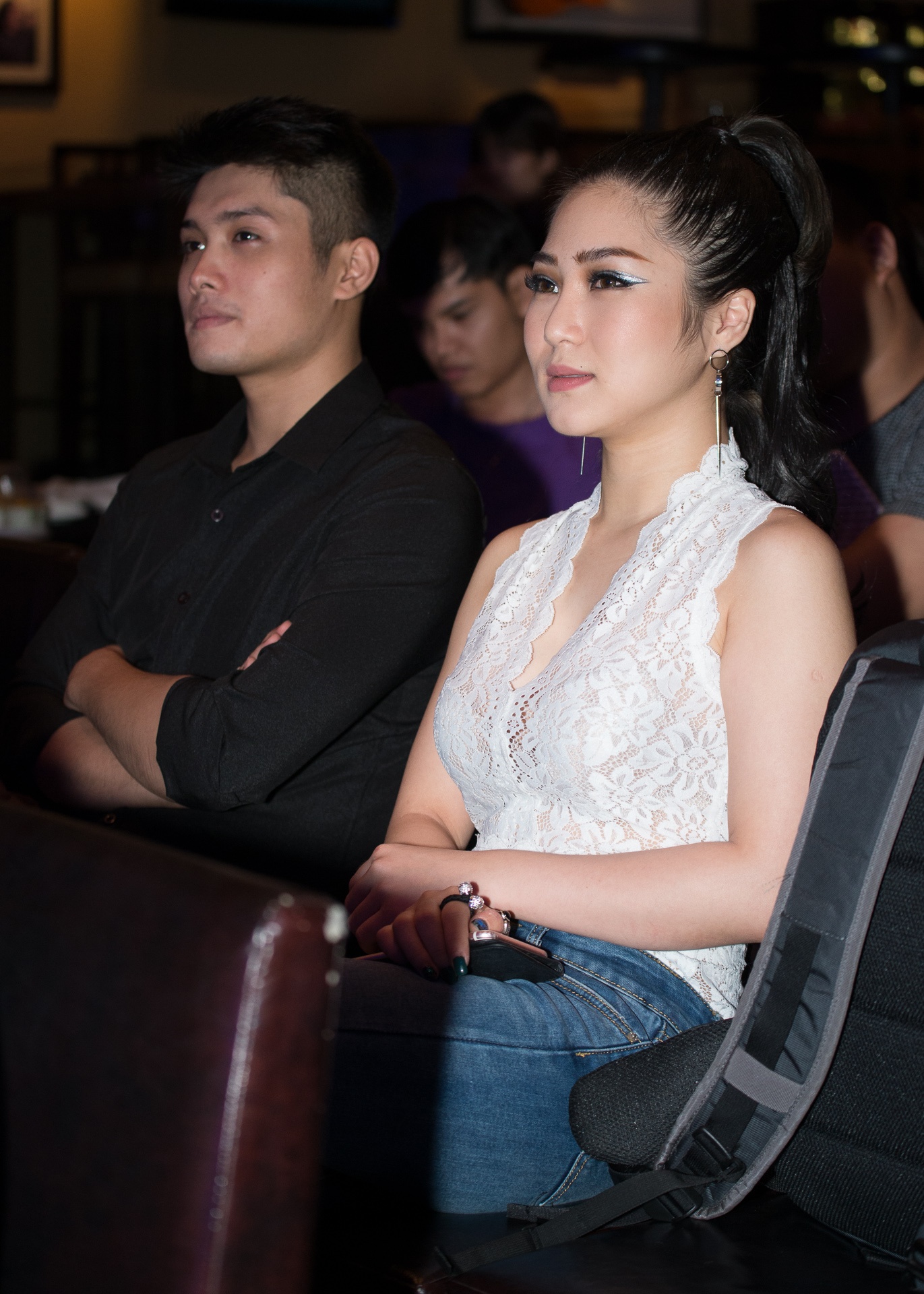 Hương Tràm đến chúc mừng Trịnh Thăng Bình ảnh 5 Huong Tram den chuc mung Trinh Thang Binh anh 5