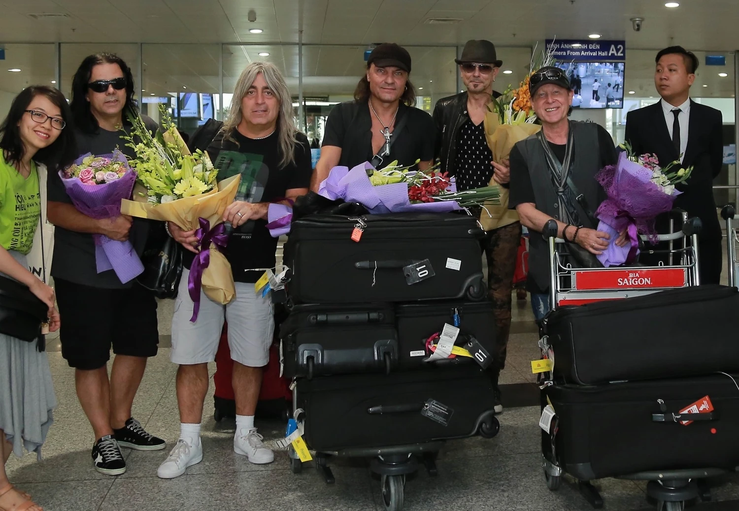 Nhom nhac Scorpions den Viet Nam anh 3