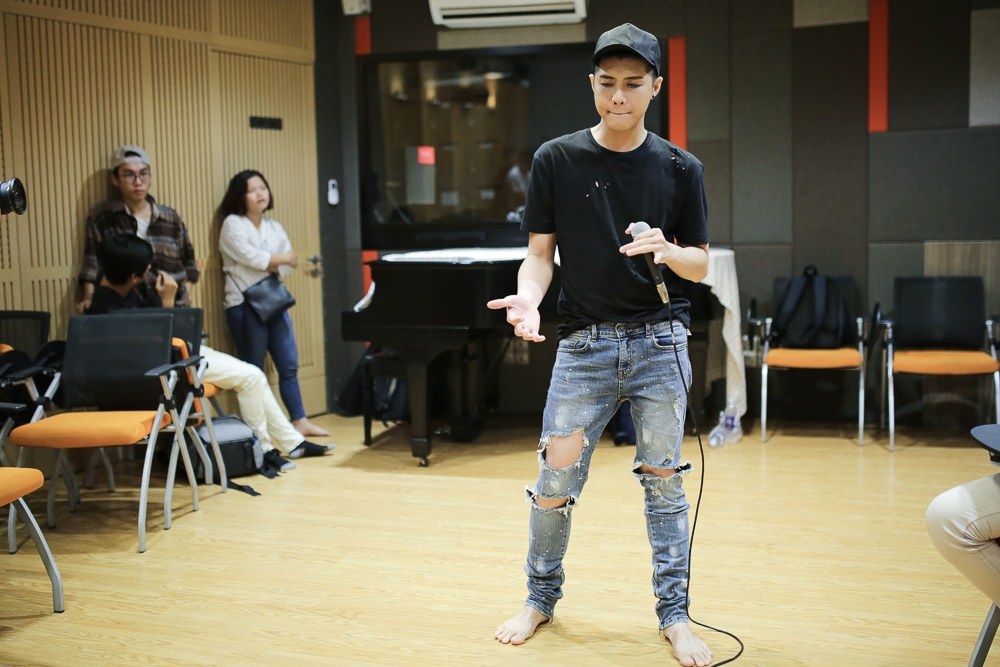 Noo Phuoc Thinh tap cung nhac si Phuong Uyen cho Live Concert anh 5