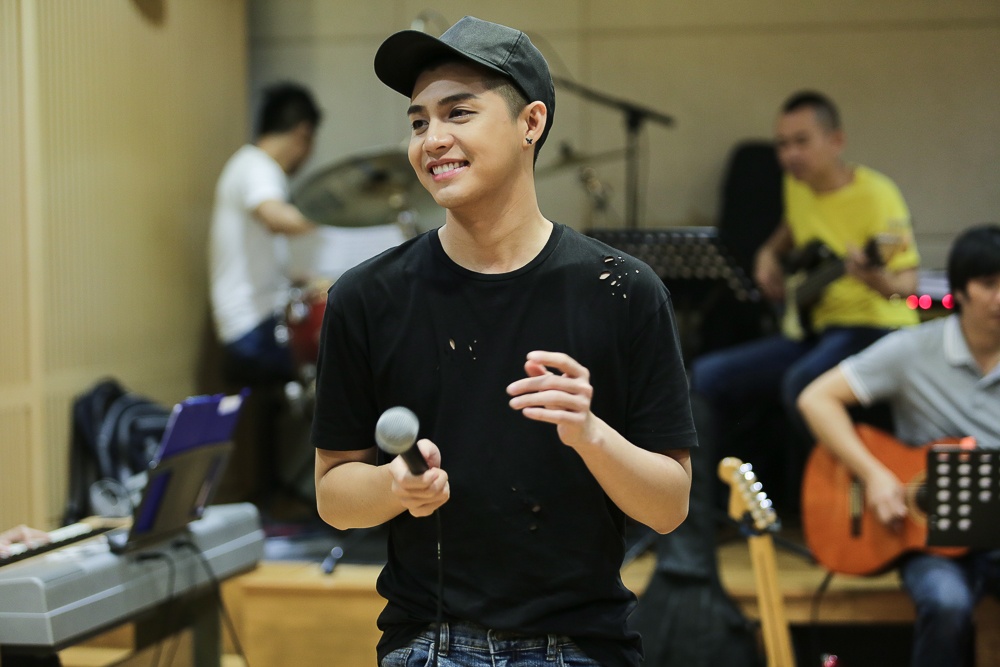 Noo Phuoc Thinh tap cung nhac si Phuong Uyen cho Live Concert anh 6