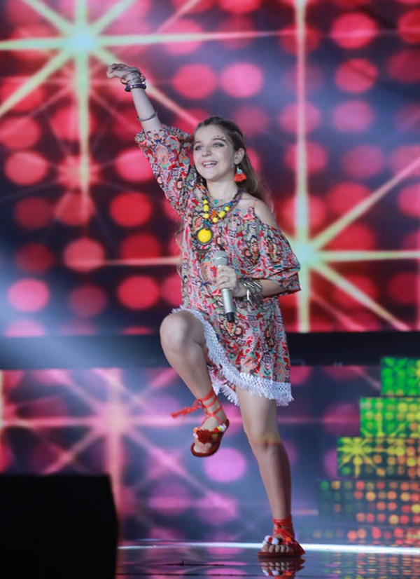 Milana quay lại đêm Chung Kết The Voice Kids 2016. ảnh 2 Milana quay lai dem Chung Ket The Voice Kids 2016. anh 2