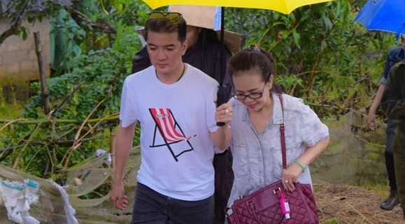 Mr. Dam ve vung sau, vung xa cuu tro lu lut hinh anh