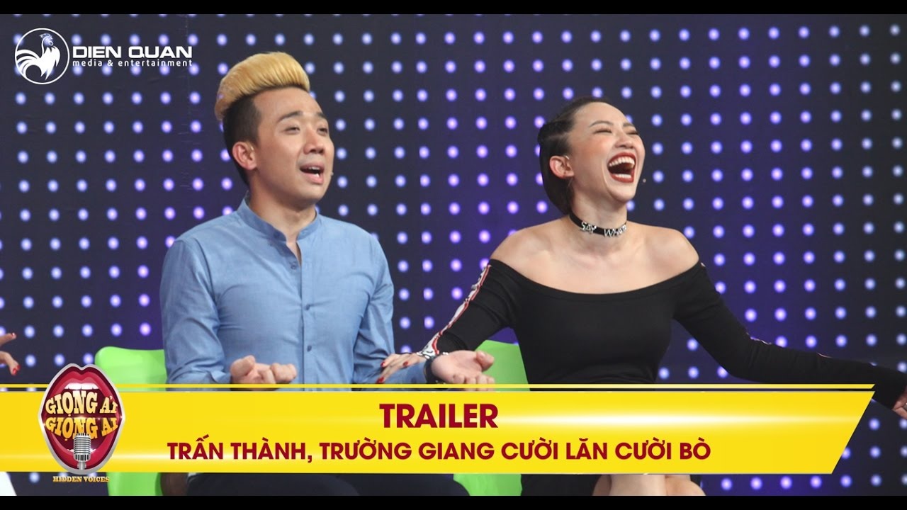 Tran Thanh, Truong Giang cuoi lan cuoi bo trong Giong ai giong ai hinh anh