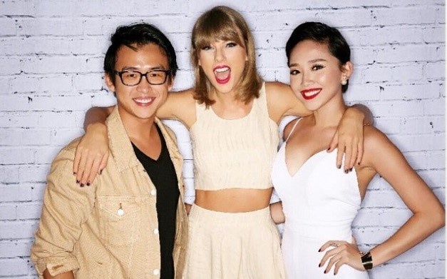 MC Quang Bao gap dan dien vien Hau due mat troi anh 2