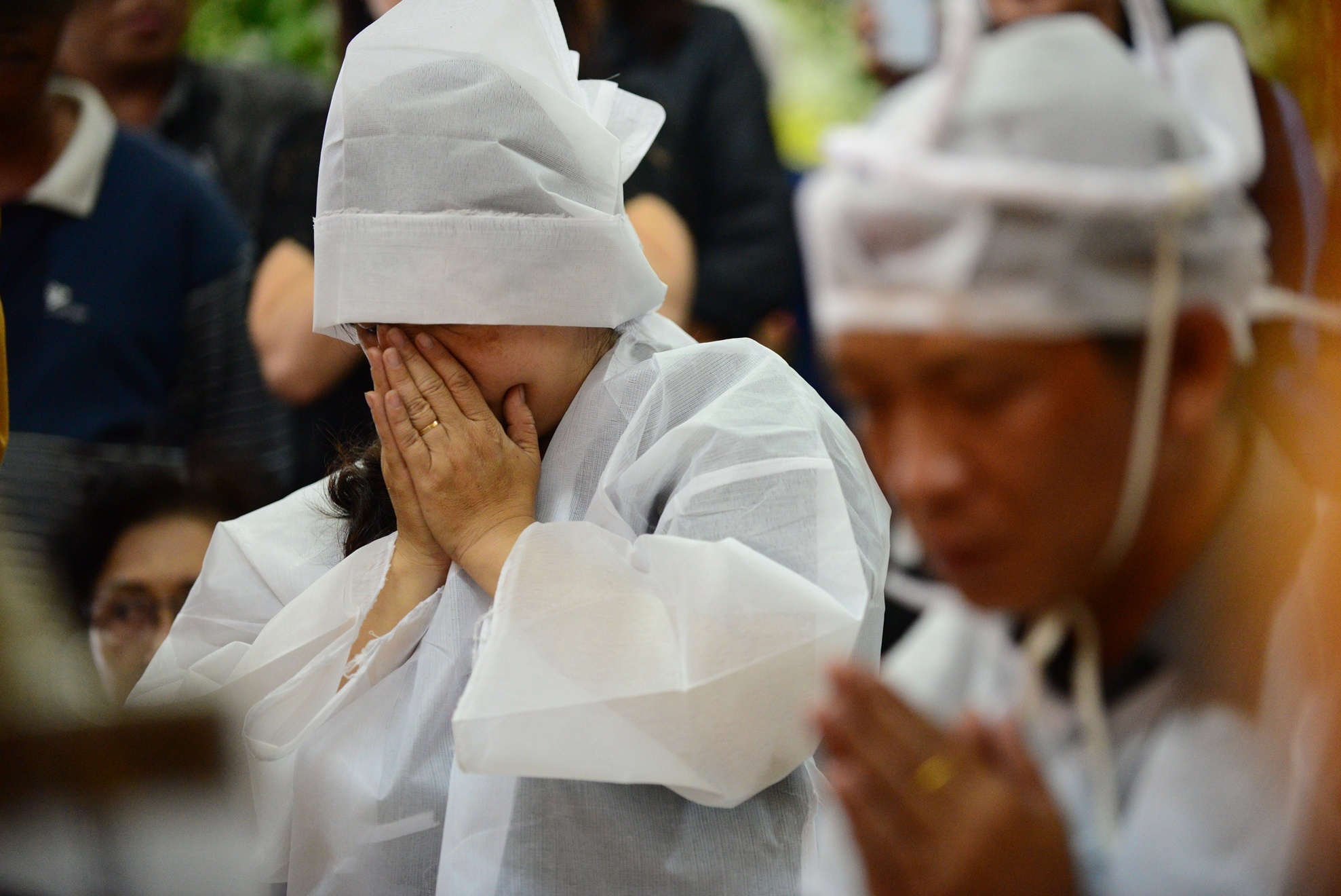 Nghe si Viet vieng dam tang Ut Bach Lan anh 2