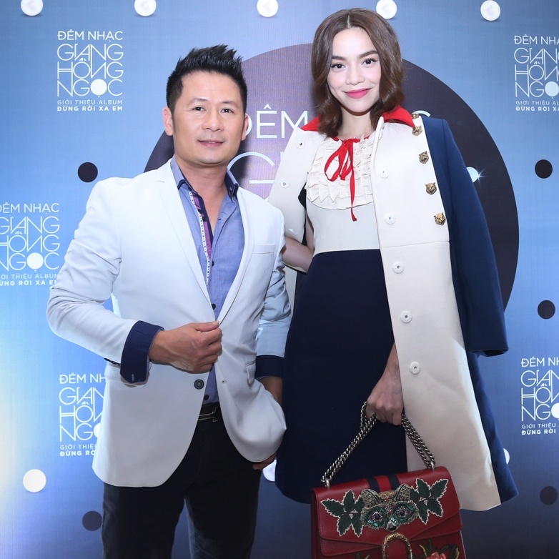 Ho Ngoc Ha chuc mung dem nhac Giang Hong Ngoc anh 8