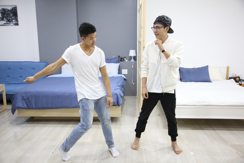 Trọng Hiếu dạy hot boy, hot girl team Khắc Hưng ảnh 5 Trong Hieu day hot boy, hot girl team Khac Hung anh 5