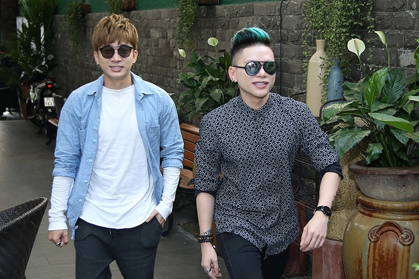 Hoang Ton,  Ung Hoang Phuc chuc mung hop bao dan em anh 1