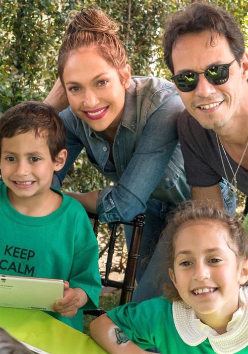 Jennifer Lopez khóa môi chồng cũ Marc Anthony ảnh 2 Jennifer Lopez khoa moi chong cu Marc Anthony anh 2