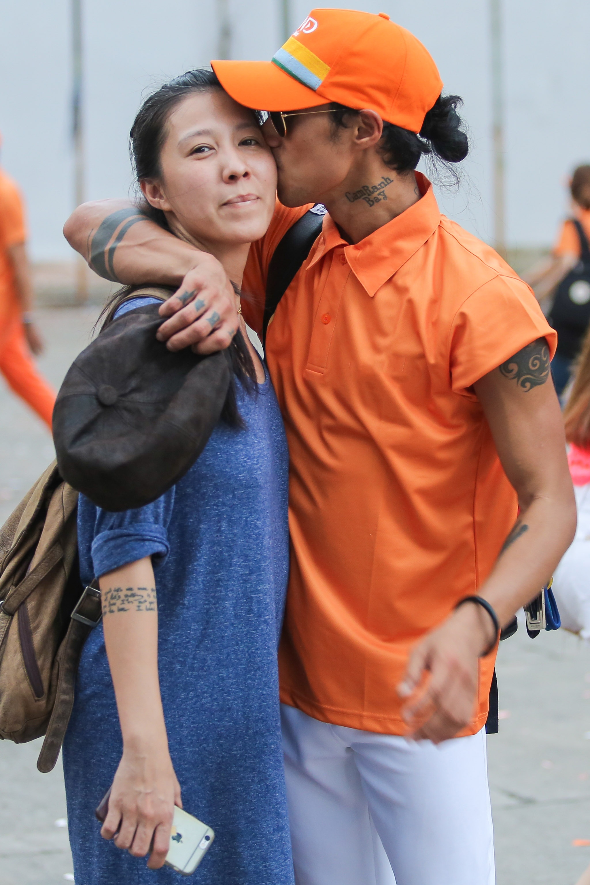 Toc Tien nhay flashmob giua troi nang anh 7