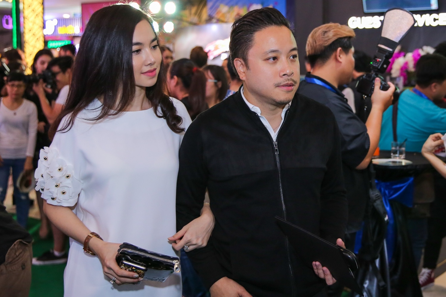 Victor Vu - Dinh Ngoc Diep hiem hoi xuat hien anh 2