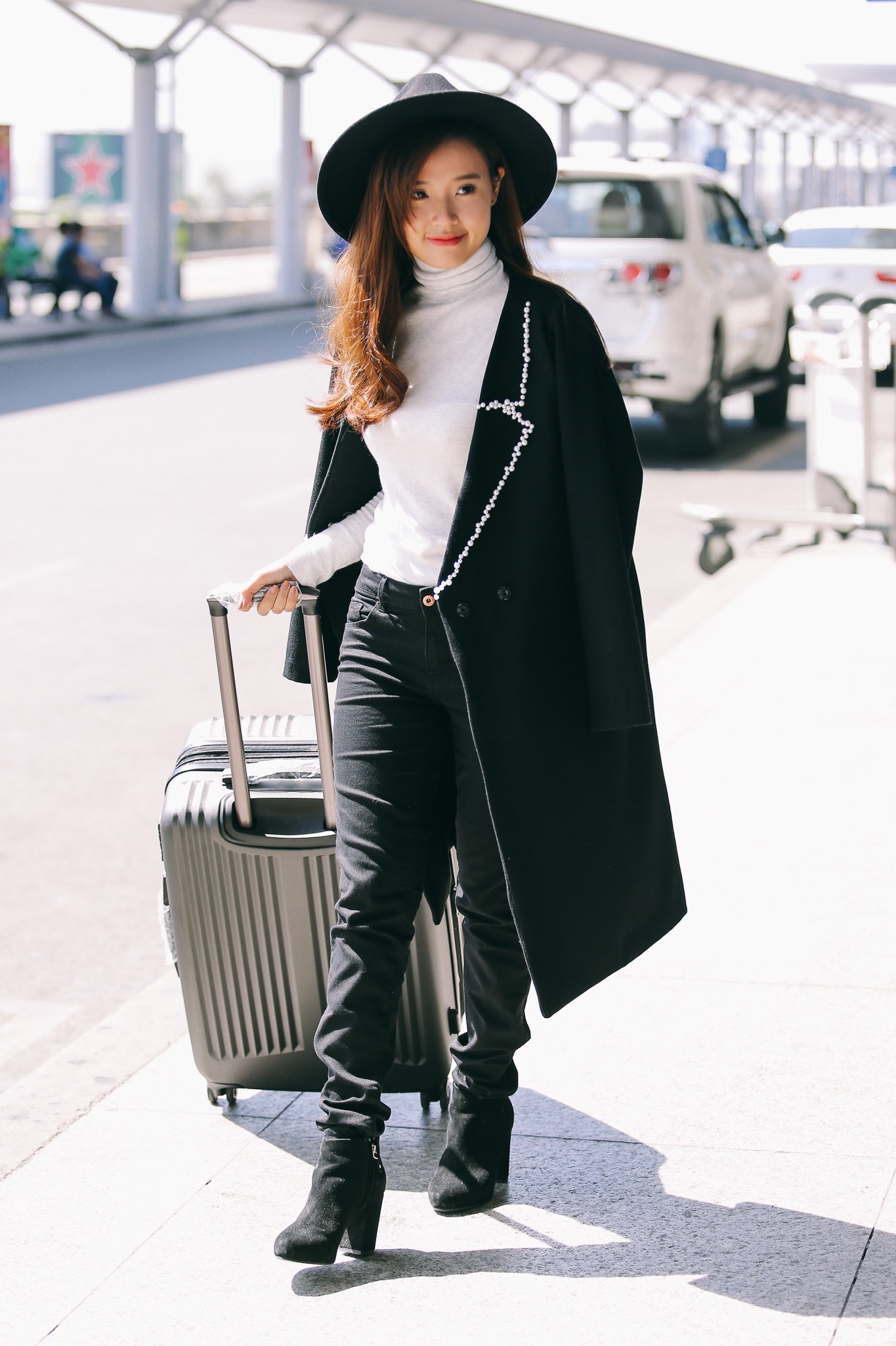 Midu,  Trang Moon sang Han Quoc anh 1