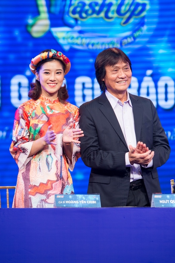 Nhung hinh anh khoe manh cuoi doi cua NSUT Quang Ly anh 1