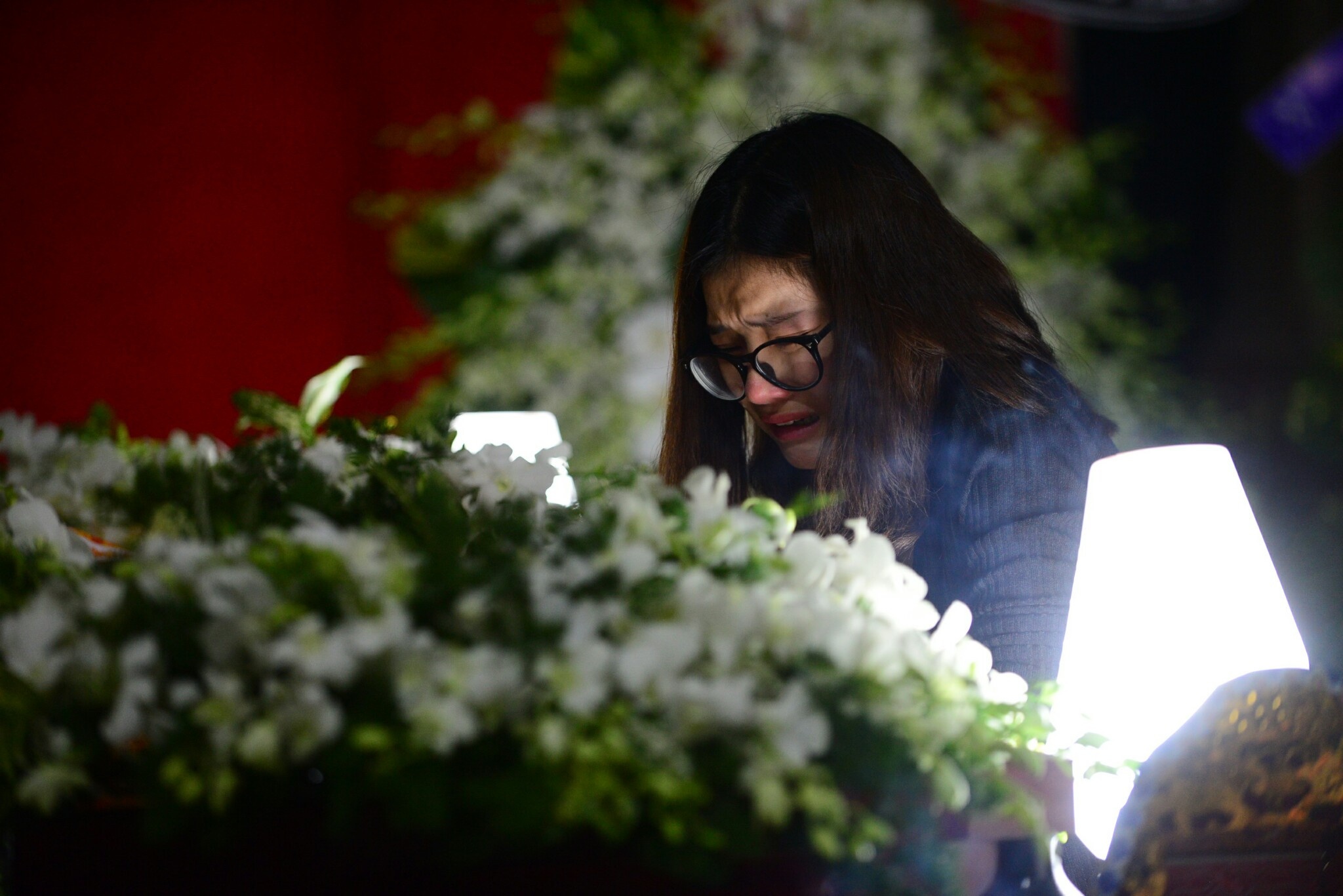 Nghe si vieng NSUT Quang Ly anh 4