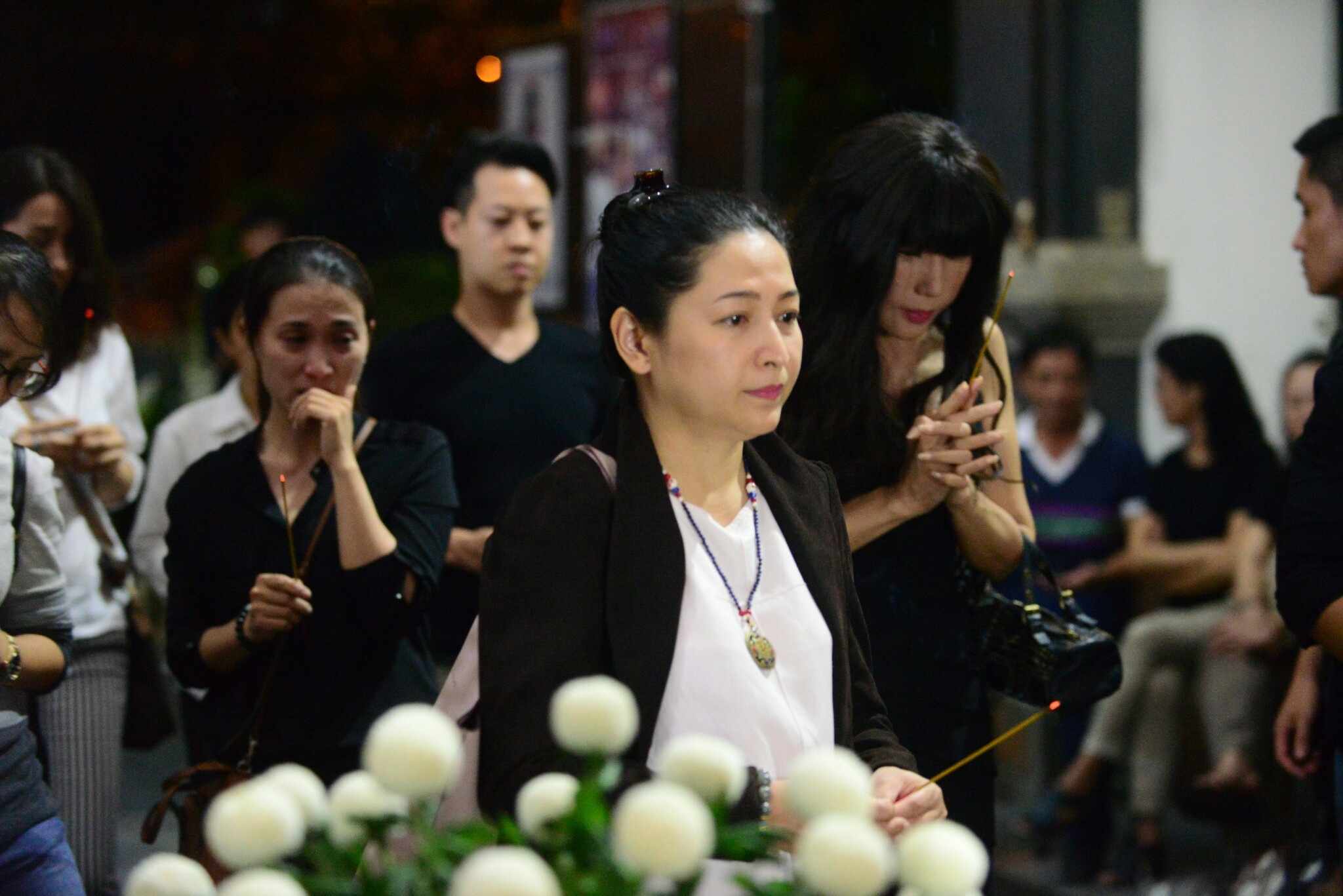 Nghe si vieng NSUT Quang Ly anh 3