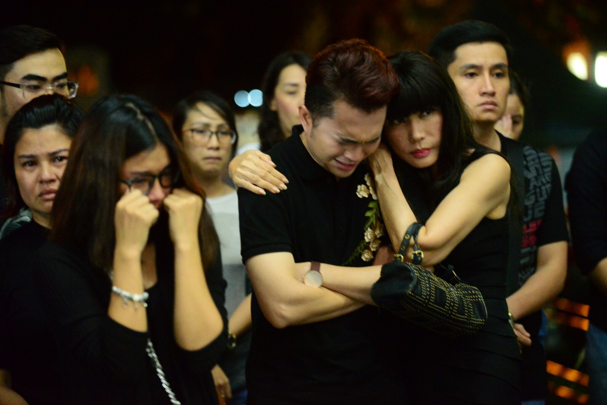 Nghe si vieng NSUT Quang Ly anh 7