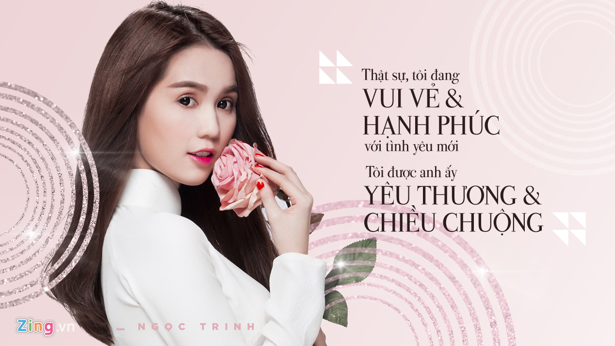 Phat ngon cua Ngoc Trinh ve chuyen tinh anh 1