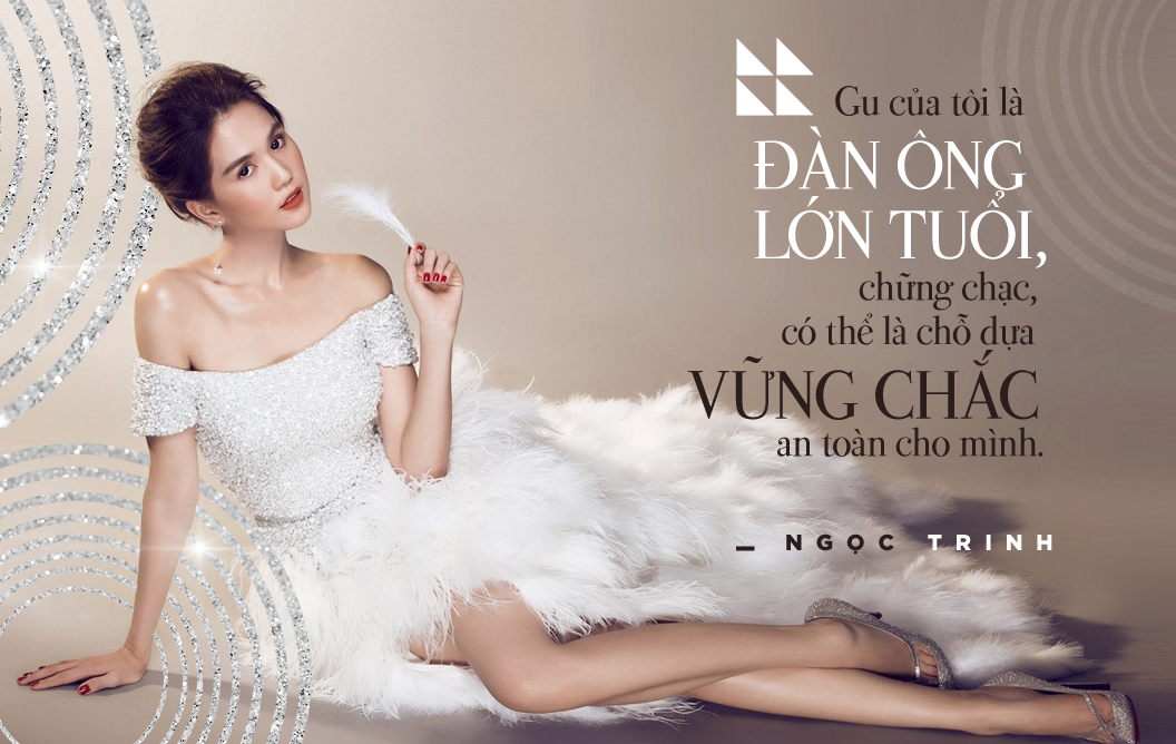 Phat ngon cua Ngoc Trinh ve chuyen tinh voi dai gia lon tuoi hinh anh
