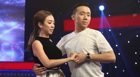 Tran Thanh doa mach Bao Anh vi Ho Quang Hieu... me trai dep hinh anh