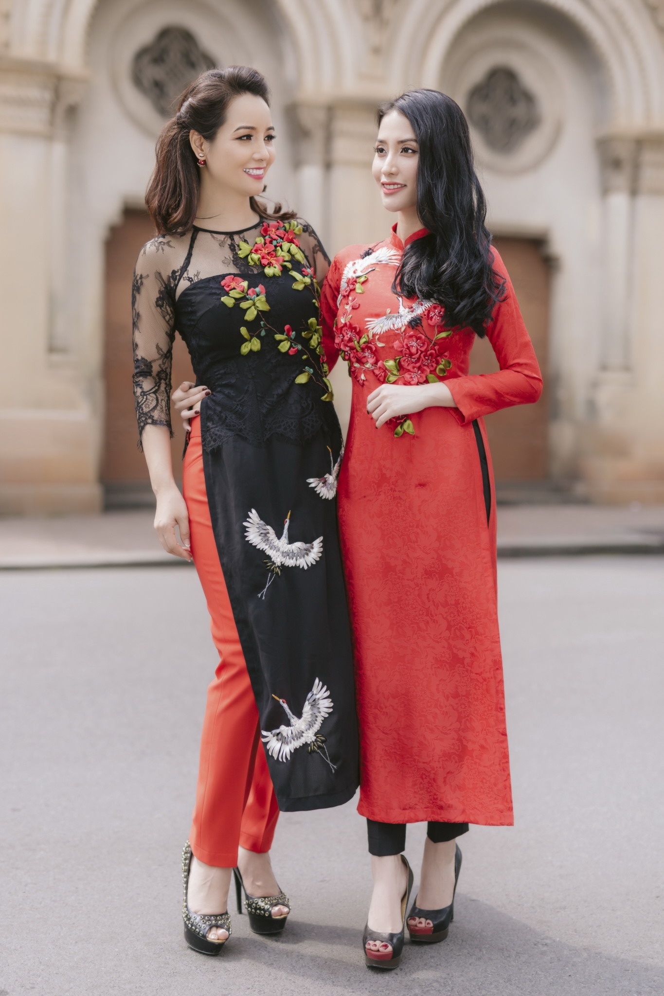 Mai Hồ diện áo dài xuống phố ảnh 7 Mai Ho dien ao dai xuong pho anh 7