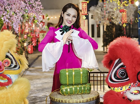 Bao Anh tung MV Tet quay het co cung BB Tran & Tiko hinh anh