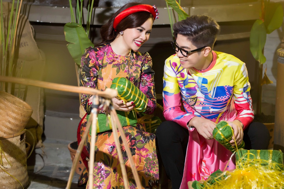 Bùi Anh Tuấn cùng Giang Hồng Ngọc tưng bừng đón Tết ảnh 9 Bui Anh Tuan cung Giang Hong Ngoc tung bung don Tet anh 9