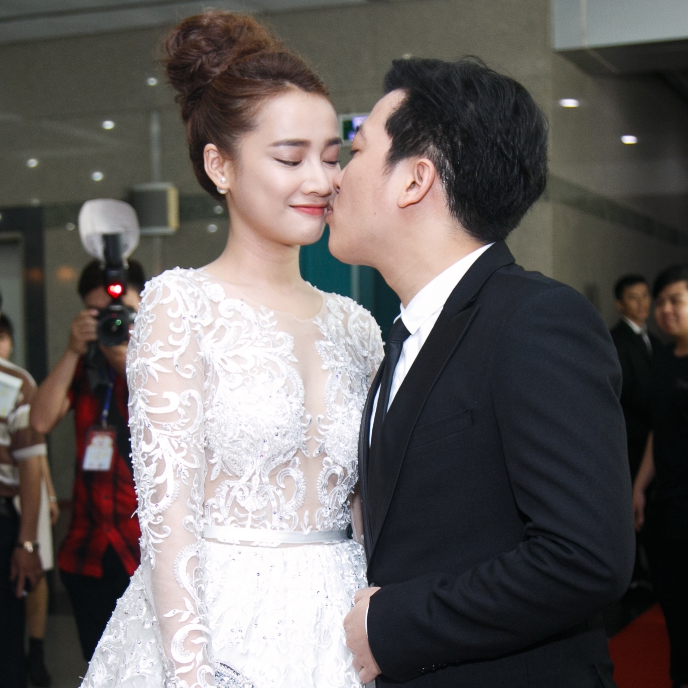 Sao dự thảm đỏ giải Mai Vàng ảnh 3 Sao du tham do giai Mai Vang anh 3