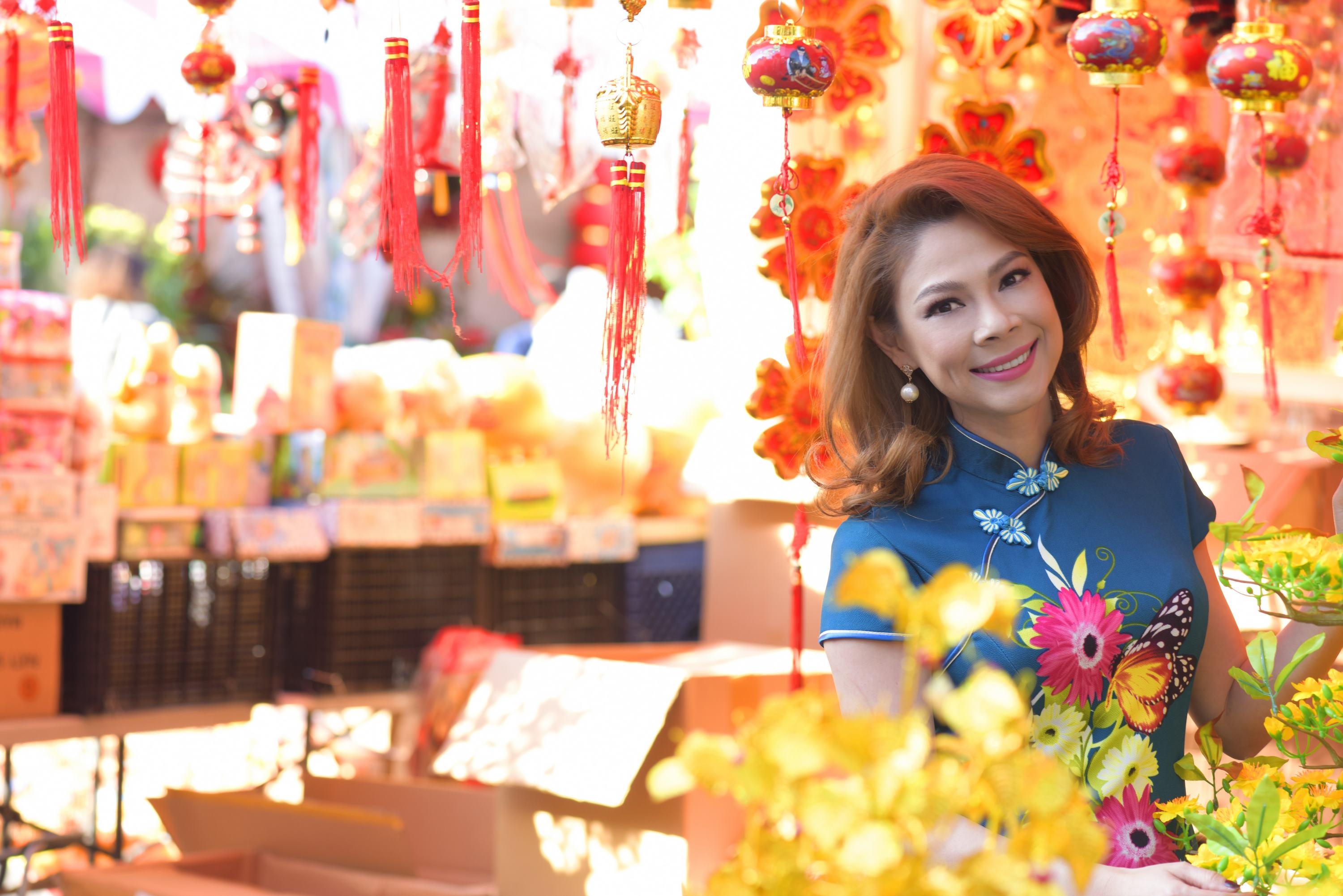 Thanh Thao cung con trai don tet o My anh 7