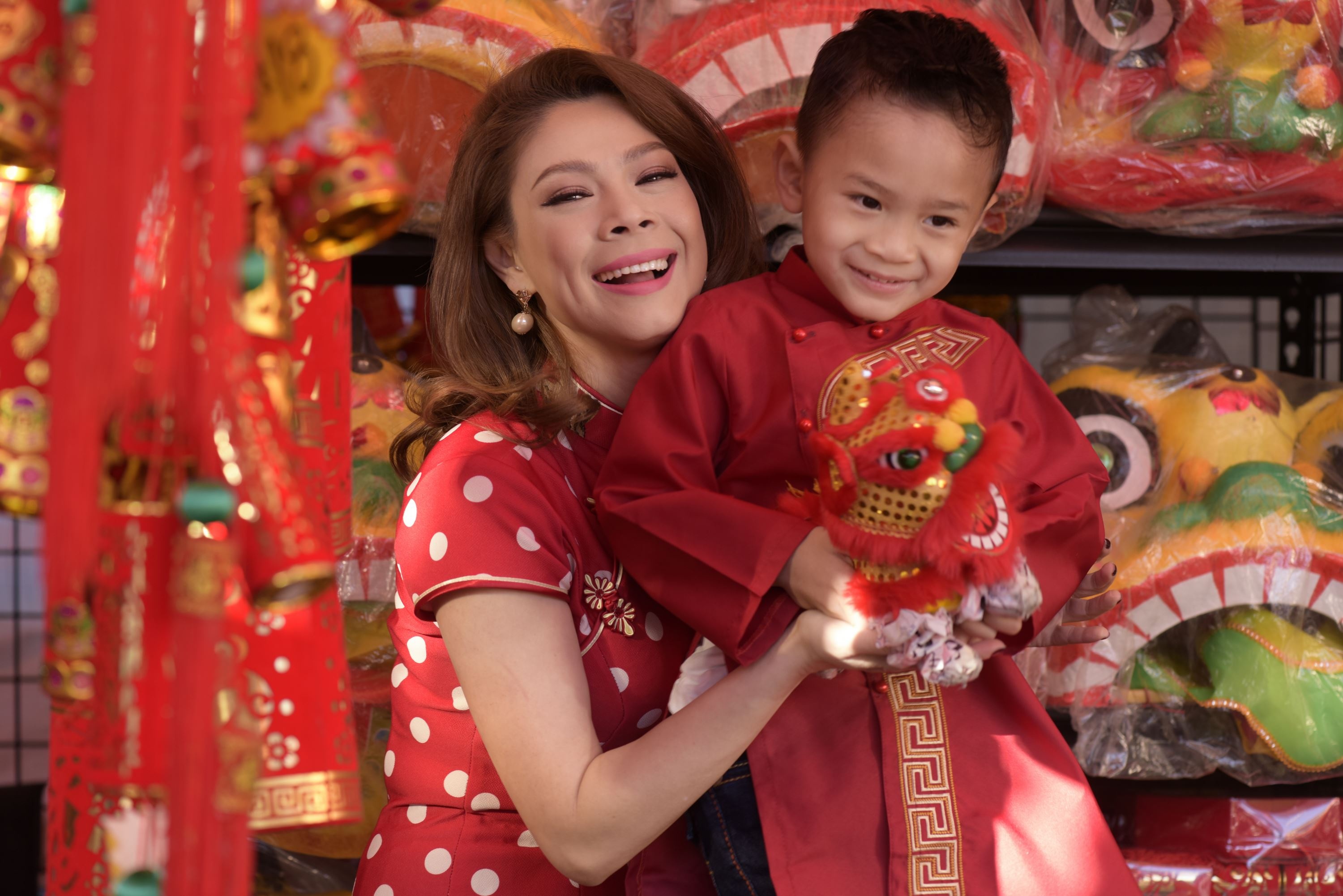 Thanh Thao cung con trai don tet o My anh 3