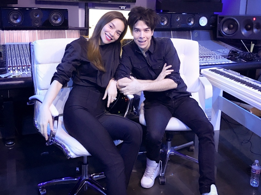 Hồ Ngọc Hà đến Hollywood làm việc cùng nhà sản xuất âm nhạc thế giới ảnh 1 Ho Ngoc Ha den Hollywood lam viec cung nha san xuat am nhac the gioi anh 1