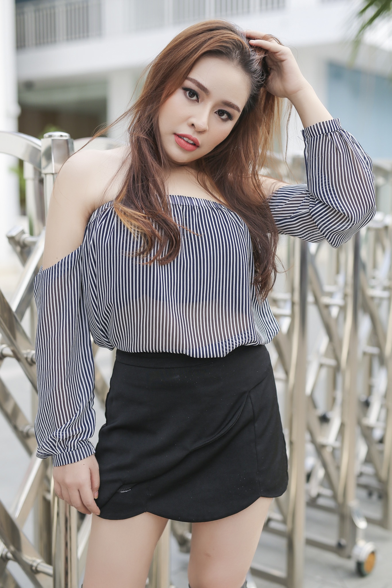 Co gai giam 20kg de thi The Voice anh 2