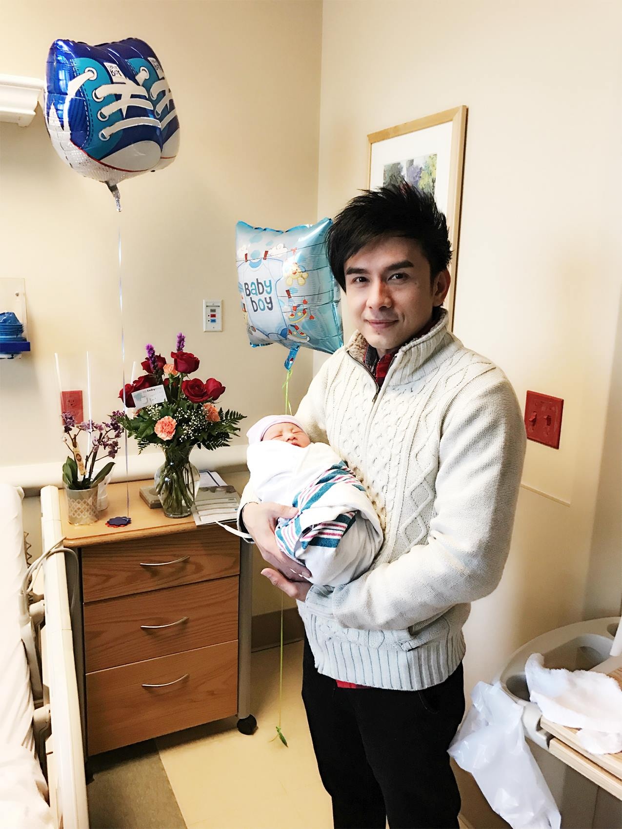 Vợ Đan Trường sinh con ở Mỹ ảnh 1 Vo Dan Truong sinh con o My anh 1