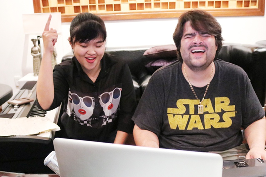 Bich Ngoc hop tac cung nha san xuat DC anh 2