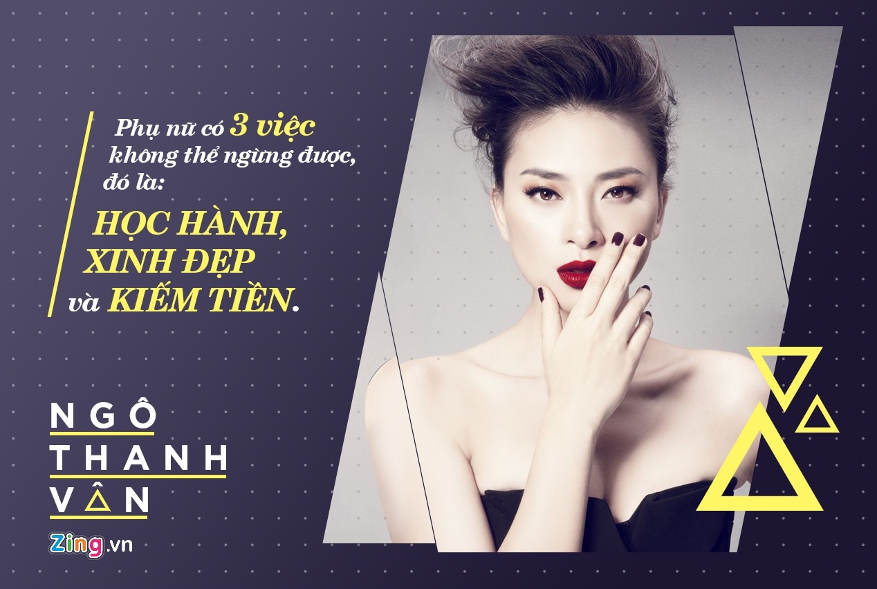 Ngo Thanh Van: 'Dan ong co the thieu, tri thuc va nhan sac thi khong' hinh anh