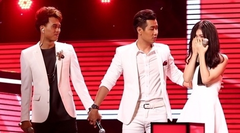 Hot girl Han Quoc 16 tuoi cua The Voice bat khoc khi chien thang hinh anh