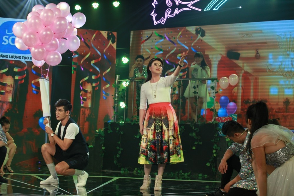 Ngoc Huyen bo thi chung ket Danh ca vong co anh 4