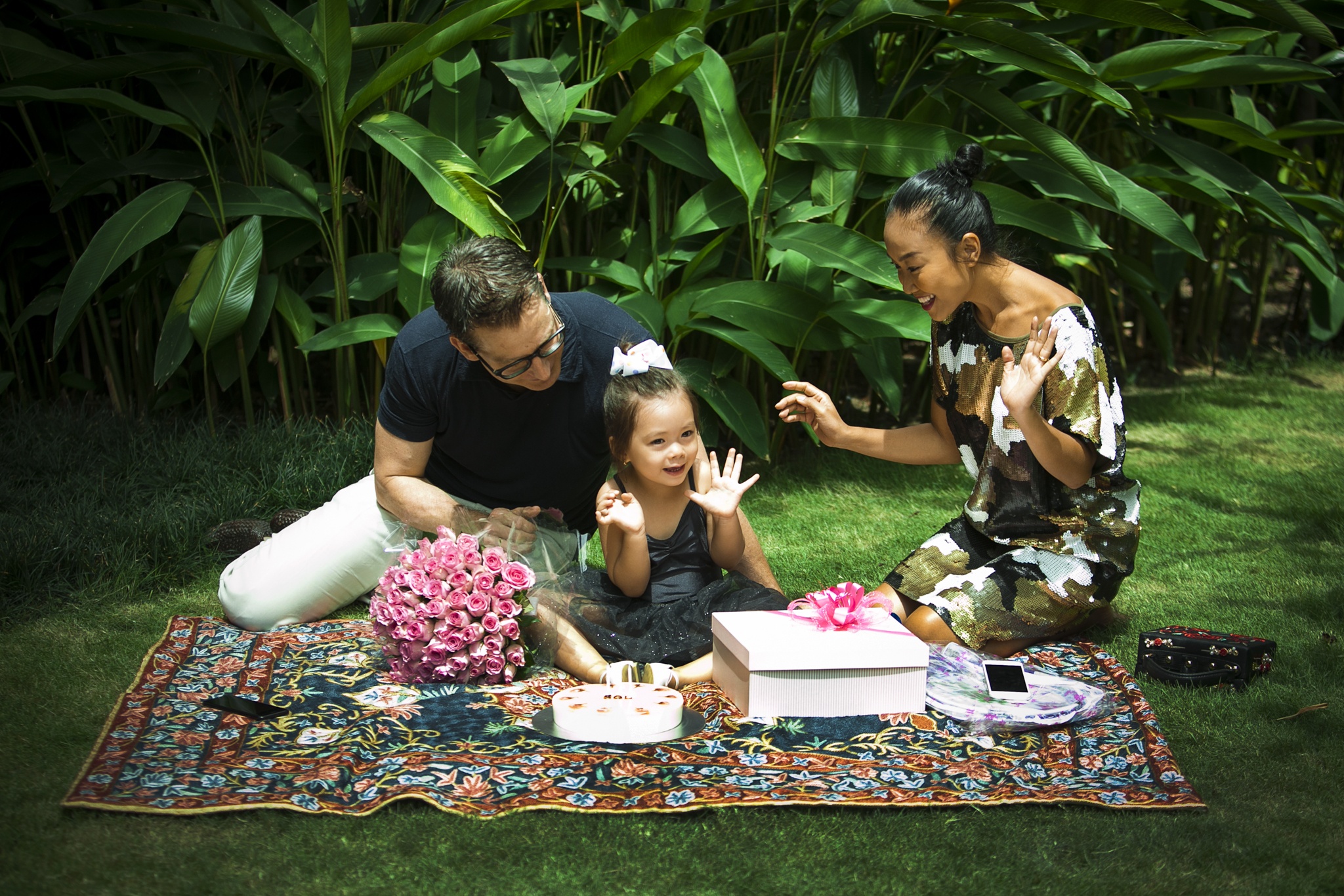 Gia dinh ca si Doan Trang anh 1