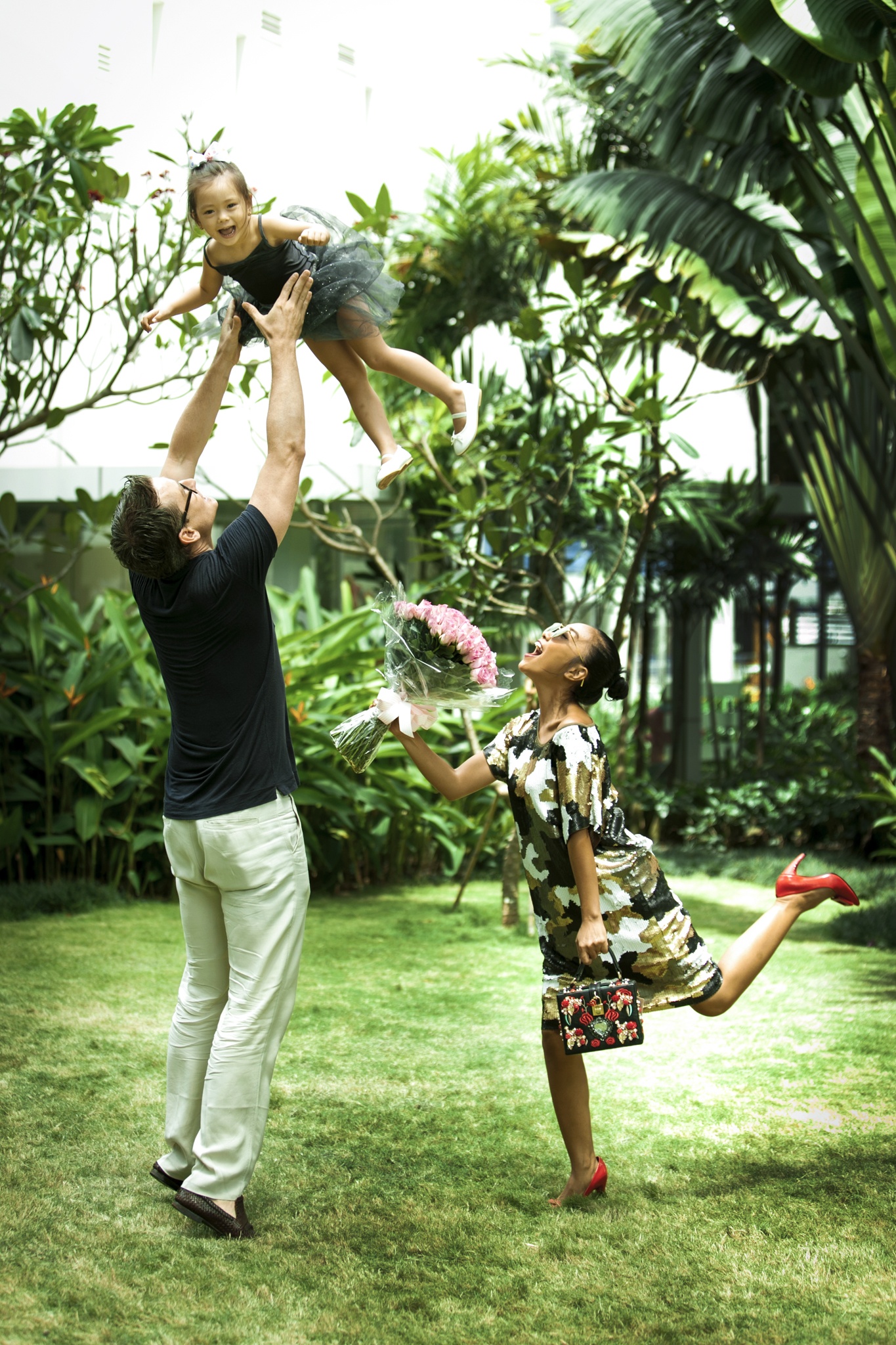 Gia dinh ca si Doan Trang anh 3