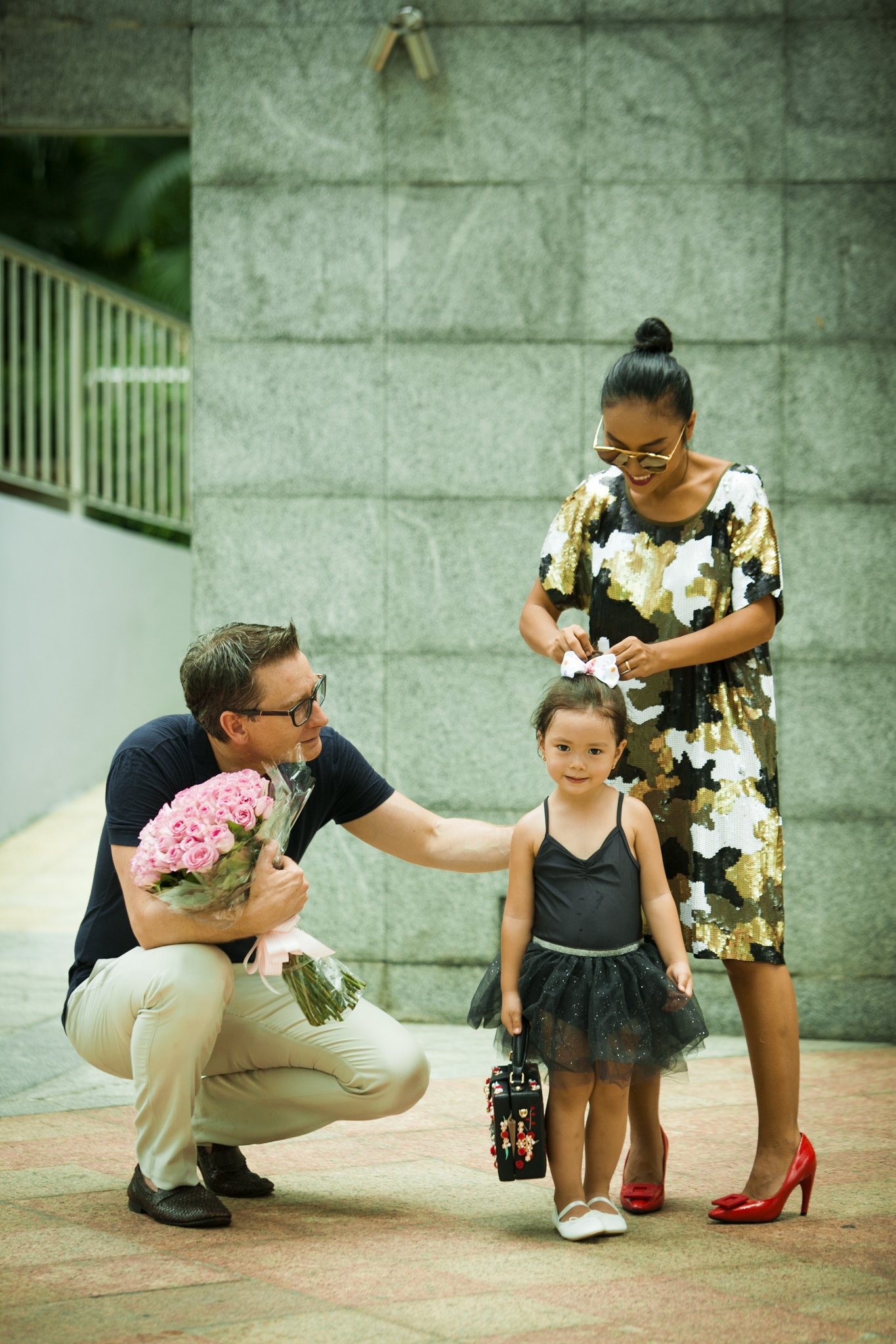 Gia dinh ca si Doan Trang anh 9