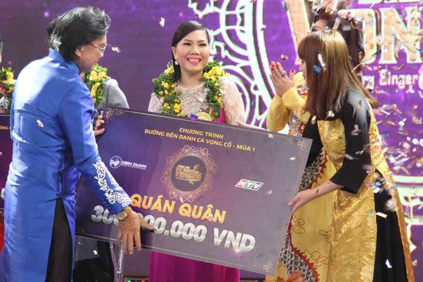 Thu Vân là quán quân Đường đến đến danh ca vọng cổ ảnh 3 Thu Van la quan quan Duong den den danh ca vong co anh 3