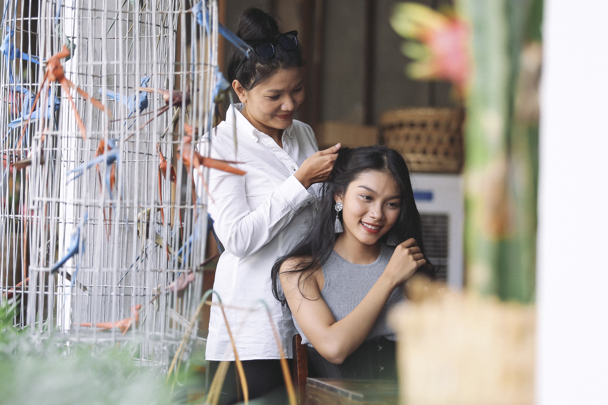 Con gái diễn viên Kiều Trinh thi The Face ảnh 1 Con gai dien vien Kieu Trinh thi The Face anh 1